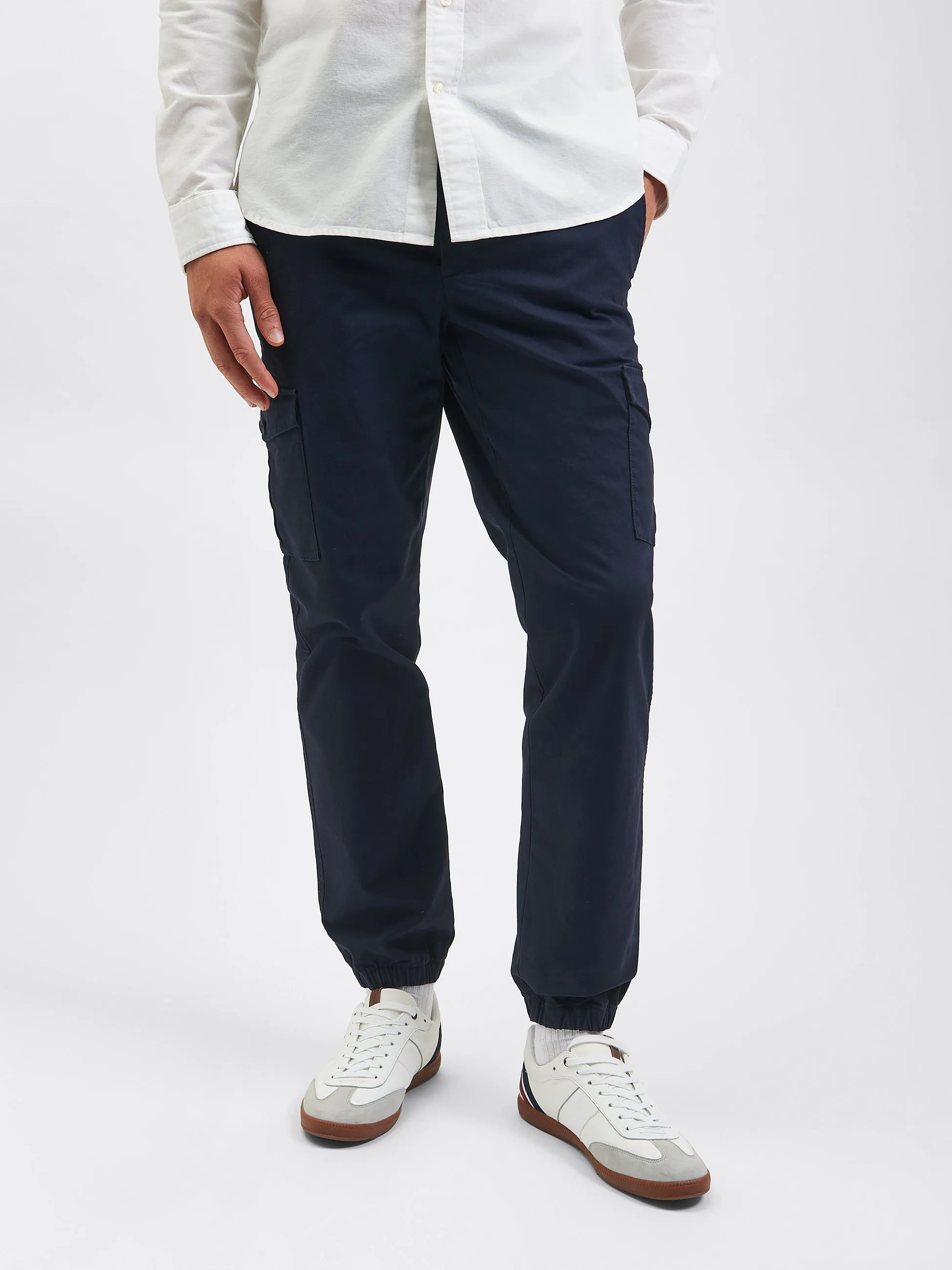 Utility Woven Jogger Pant - Navy sold by Ben Sherman