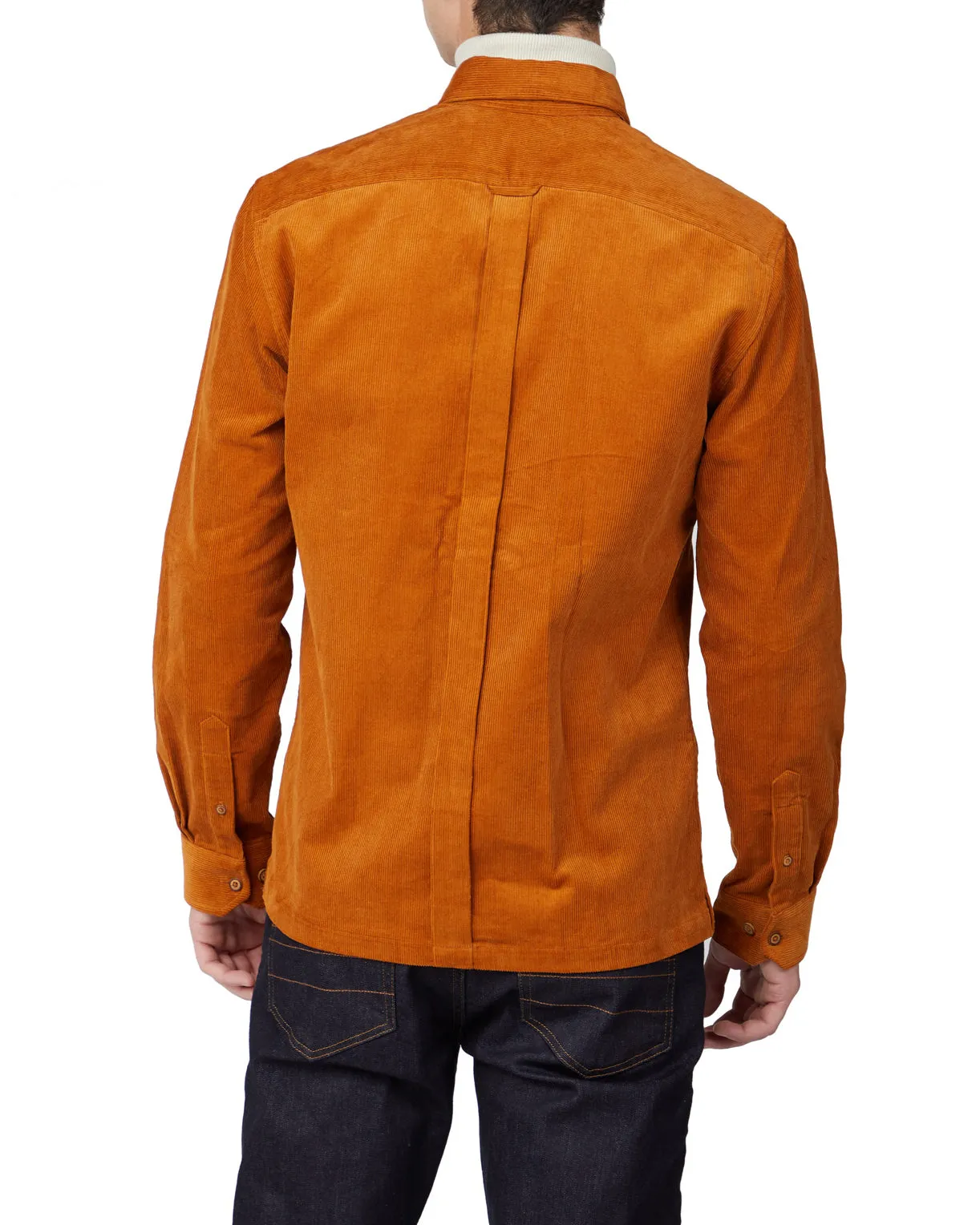 Cord Utility Shirt - Gold Metal sold by Ben Sherman product image thumbnail 2