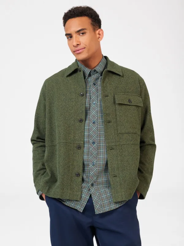 Signature Casual Cotton Jacket - Khaki sold by Ben Sherman