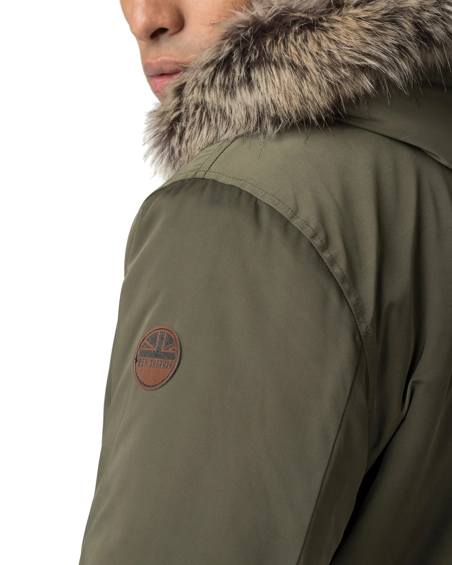 Winter Parka - Dark Green sold by Ben Sherman product image thumbnail 3