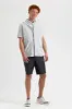 Brighton Oxford Green Bengal Stripe Shirt sold by Ben Sherman