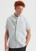 Brighton Oxford Green Bengal Stripe Shirt sold by Ben Sherman