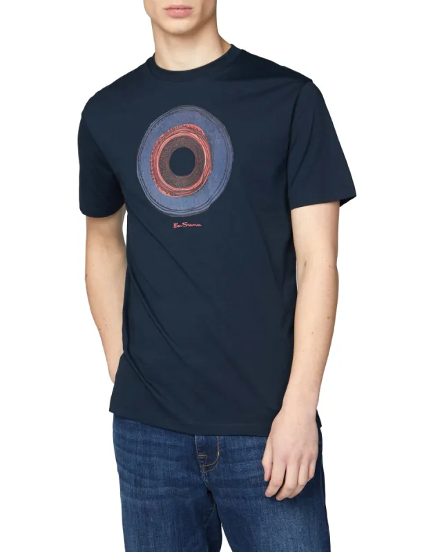 Target Sketch Tee - Midnight sold by Ben Sherman