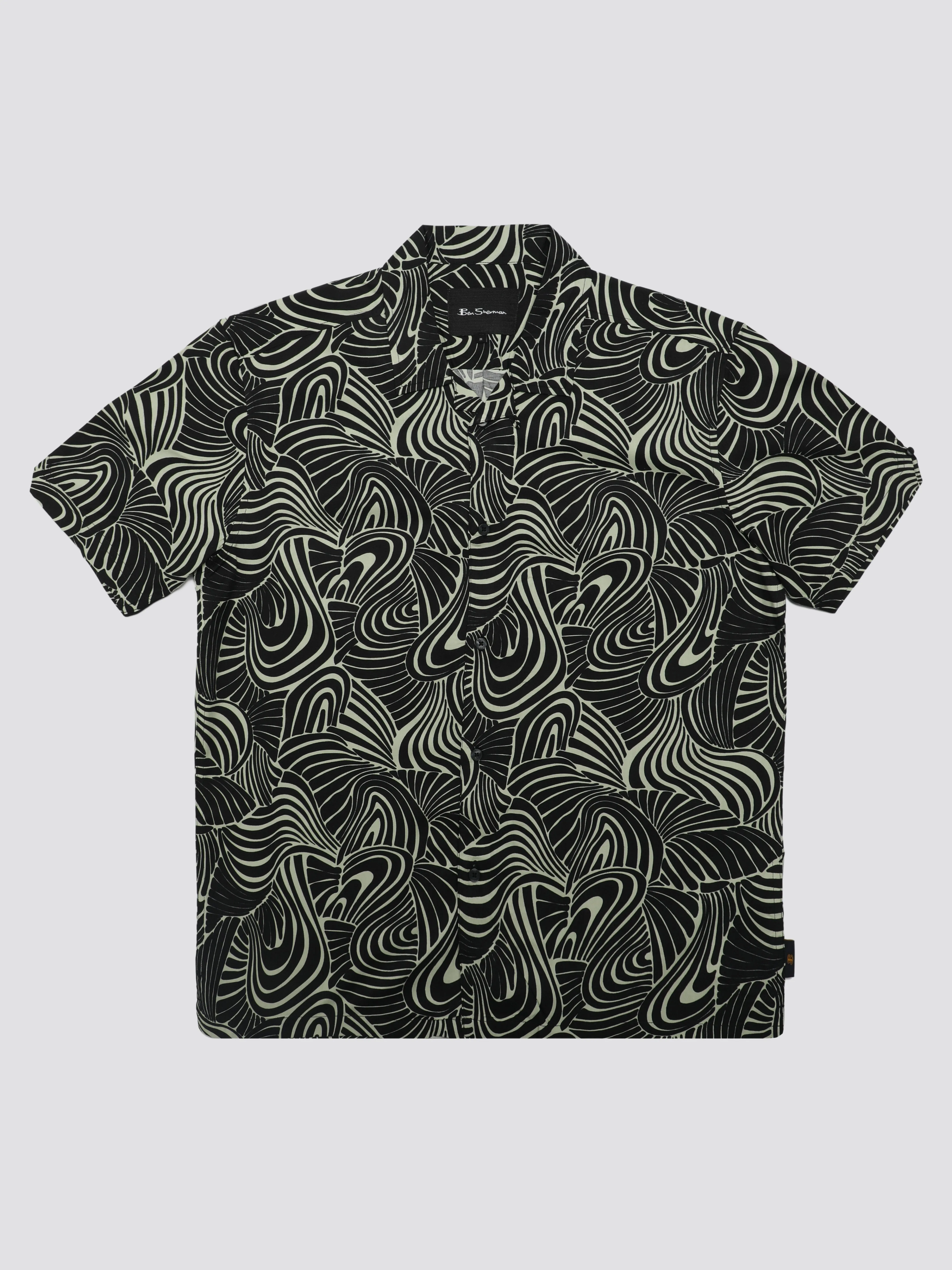 B by Ben Sherman Psychedelic Swirl Print - Mint sold by Ben Sherman product image thumbnail 5