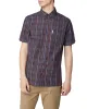 Short-Sleeve Archive Check Shirt - Dark Navy sold by Ben Sherman