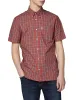 Short-Sleeve Archive Heritage Check Shirt - Red sold by Ben Sherman