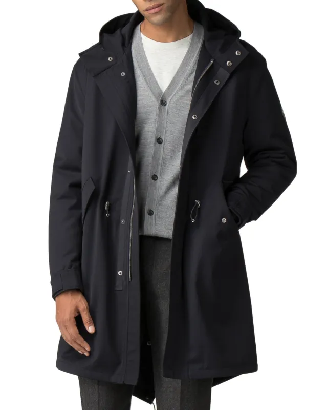 Fishtail Parka - Dark Navy made by Ben Sherman