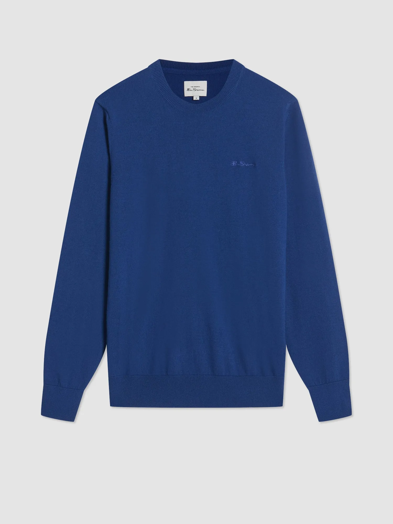 Signature Merino Crewneck Sweater - Twilight sold by Ben Sherman product image thumbnail 3