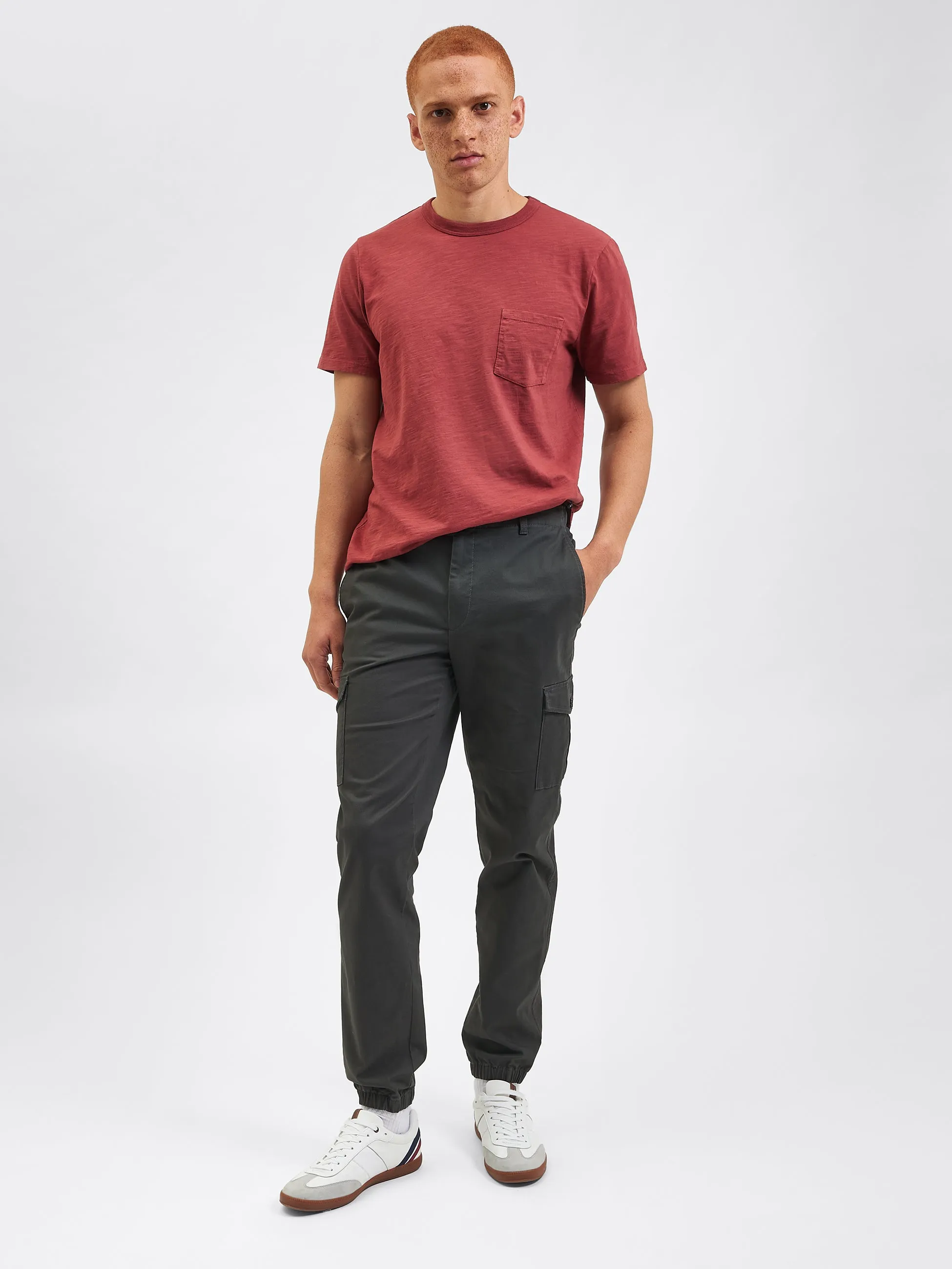 Utility Woven Jogger Pant - Charcoal sold by Ben Sherman product image thumbnail 3