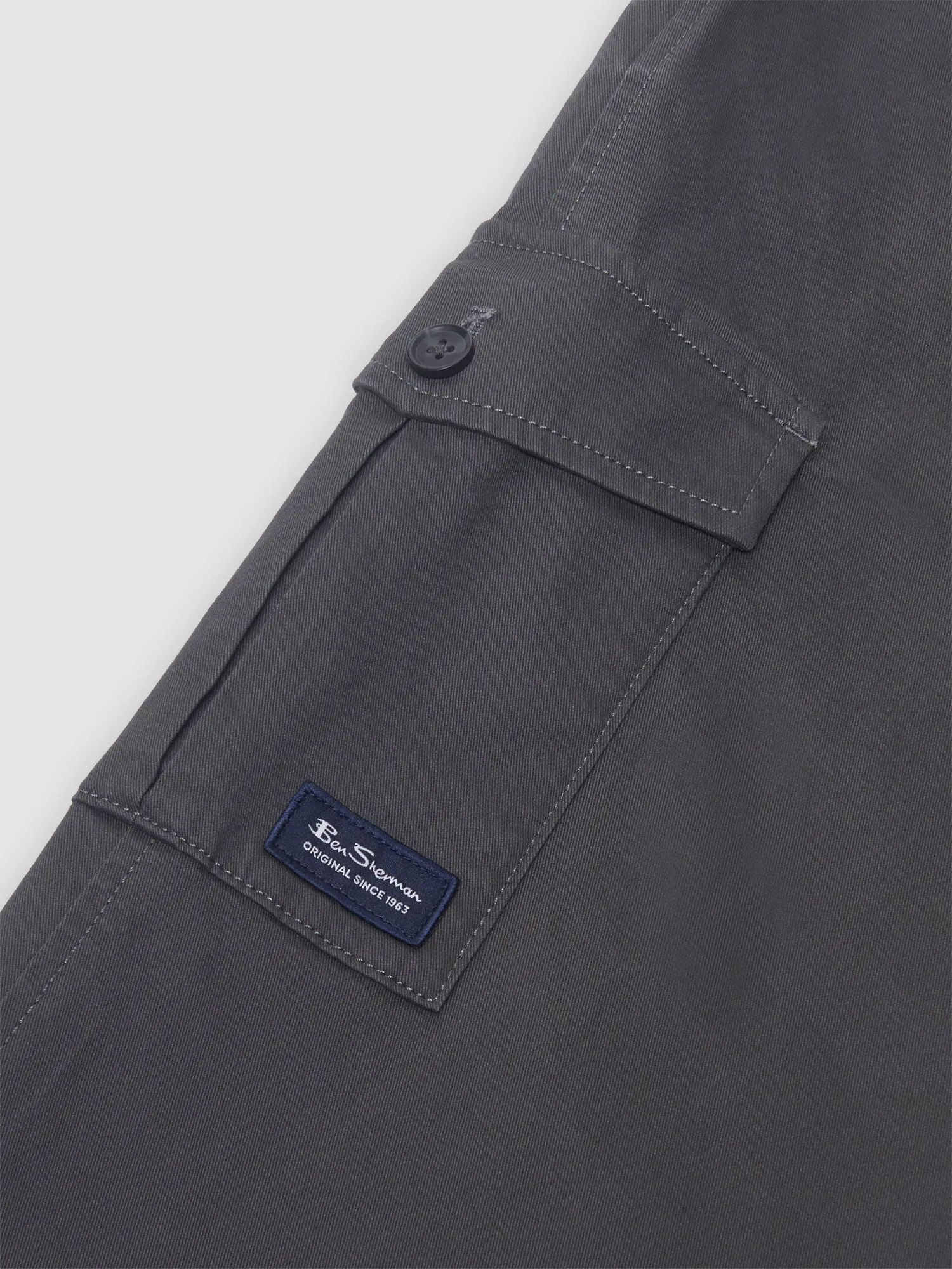 Utility Woven Jogger Pant - Charcoal sold by Ben Sherman product image thumbnail 4