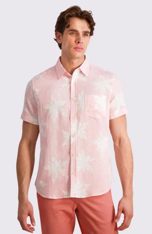 Exploded Flower Print Shirt - Light Pink sold by Ben Sherman