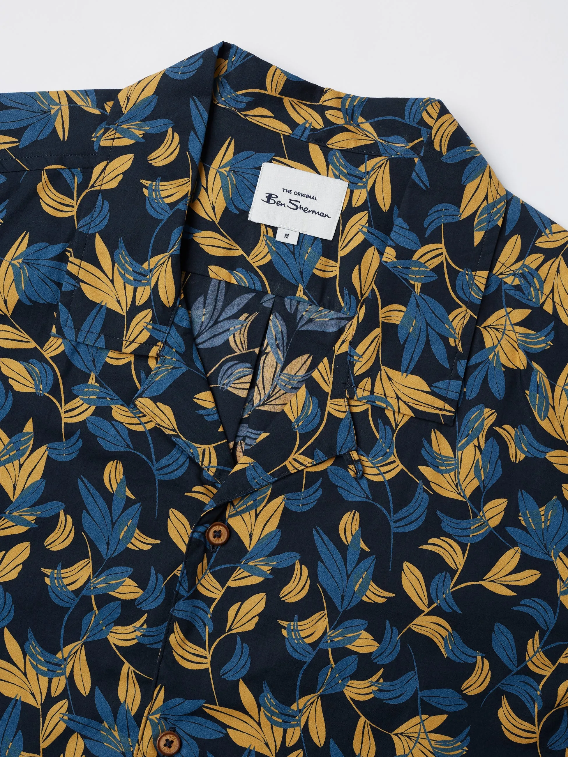 Botanical Print Short-Sleeve Shirt sold by Ben Sherman product image thumbnail 5