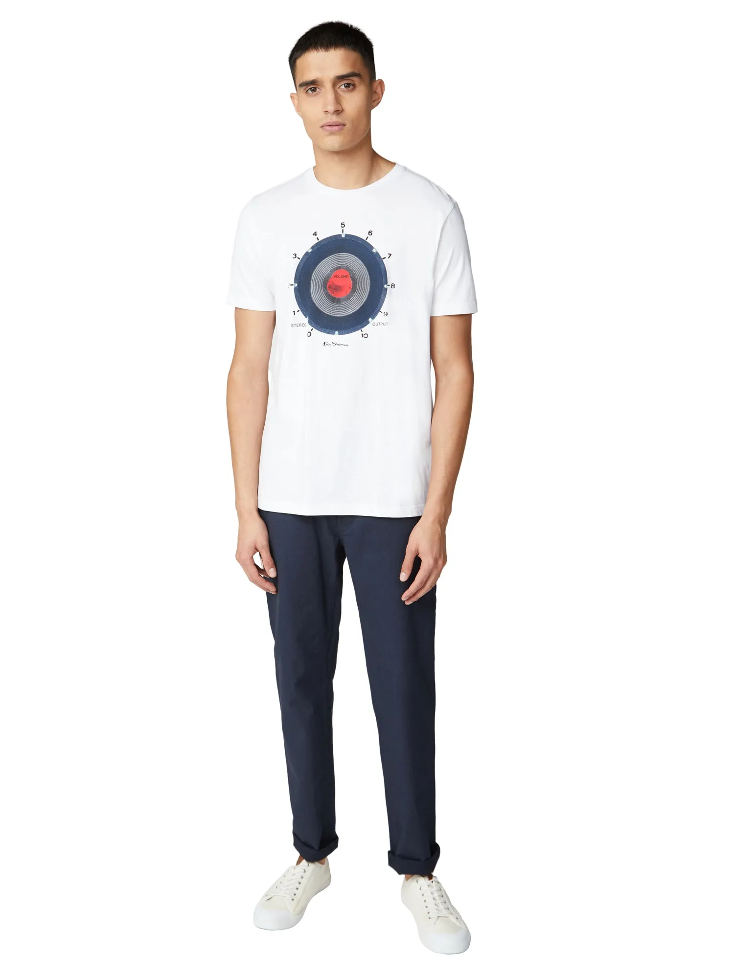 Equipment Target Tee - White sold by Ben Sherman product image thumbnail 3