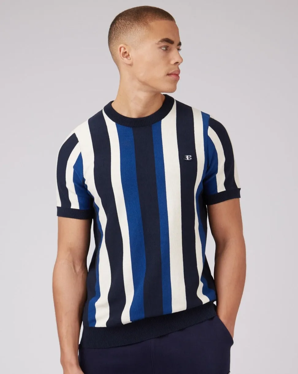B by Ben Sherman Stripe Knit Tee sold by Ben Sherman product image thumbnail 4