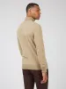 Signature Knit Roll-Neck Sweater - Sand sold by Ben Sherman