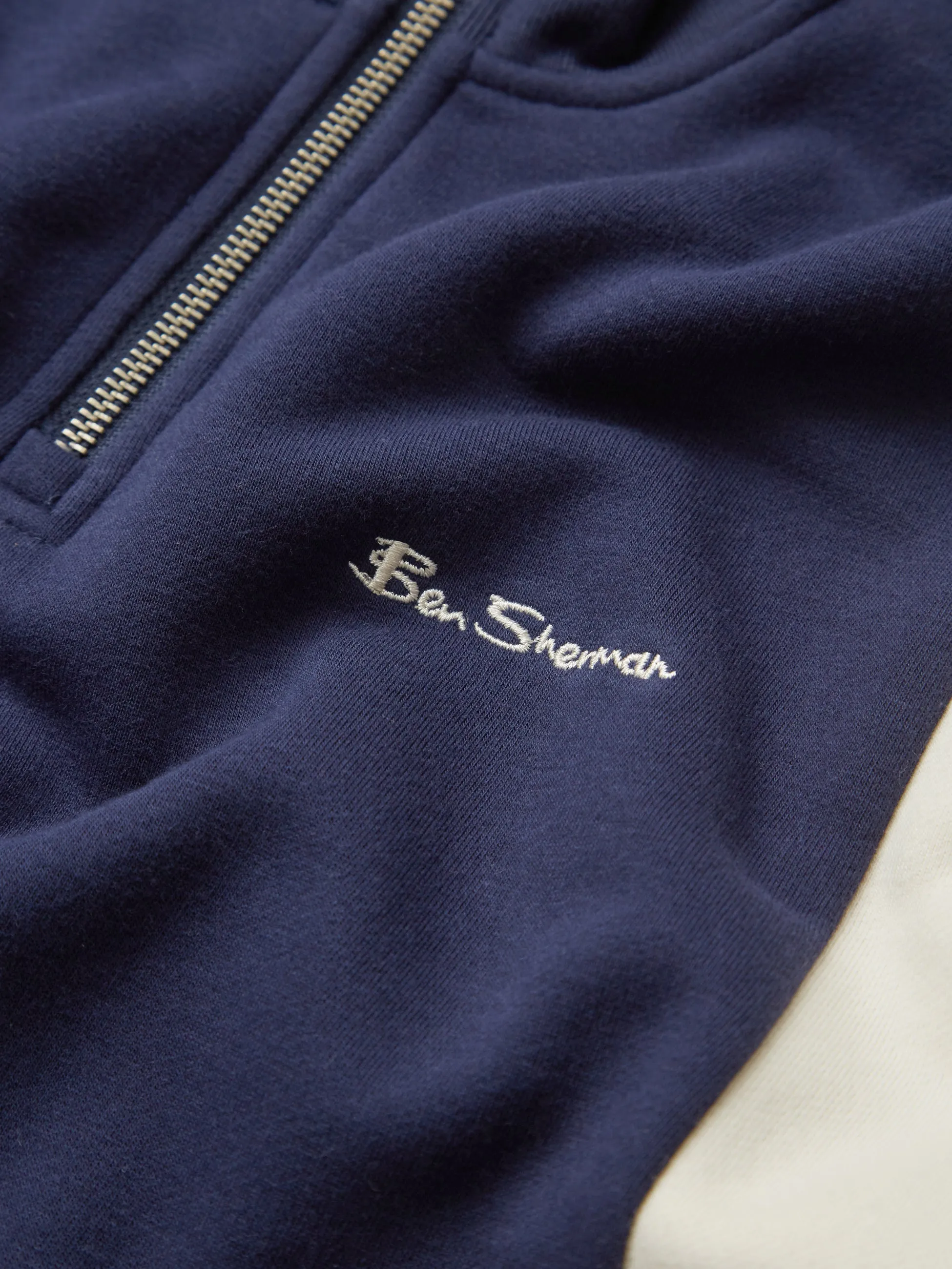 Colorblock Half-Zip Sport Sweatshirt sold by Ben Sherman product image thumbnail 5