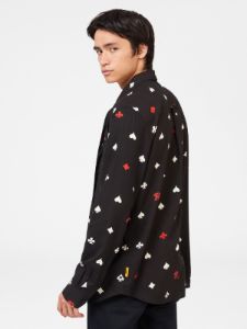 Rolling Stone Card Suits Print Shirt sold by Ben Sherman