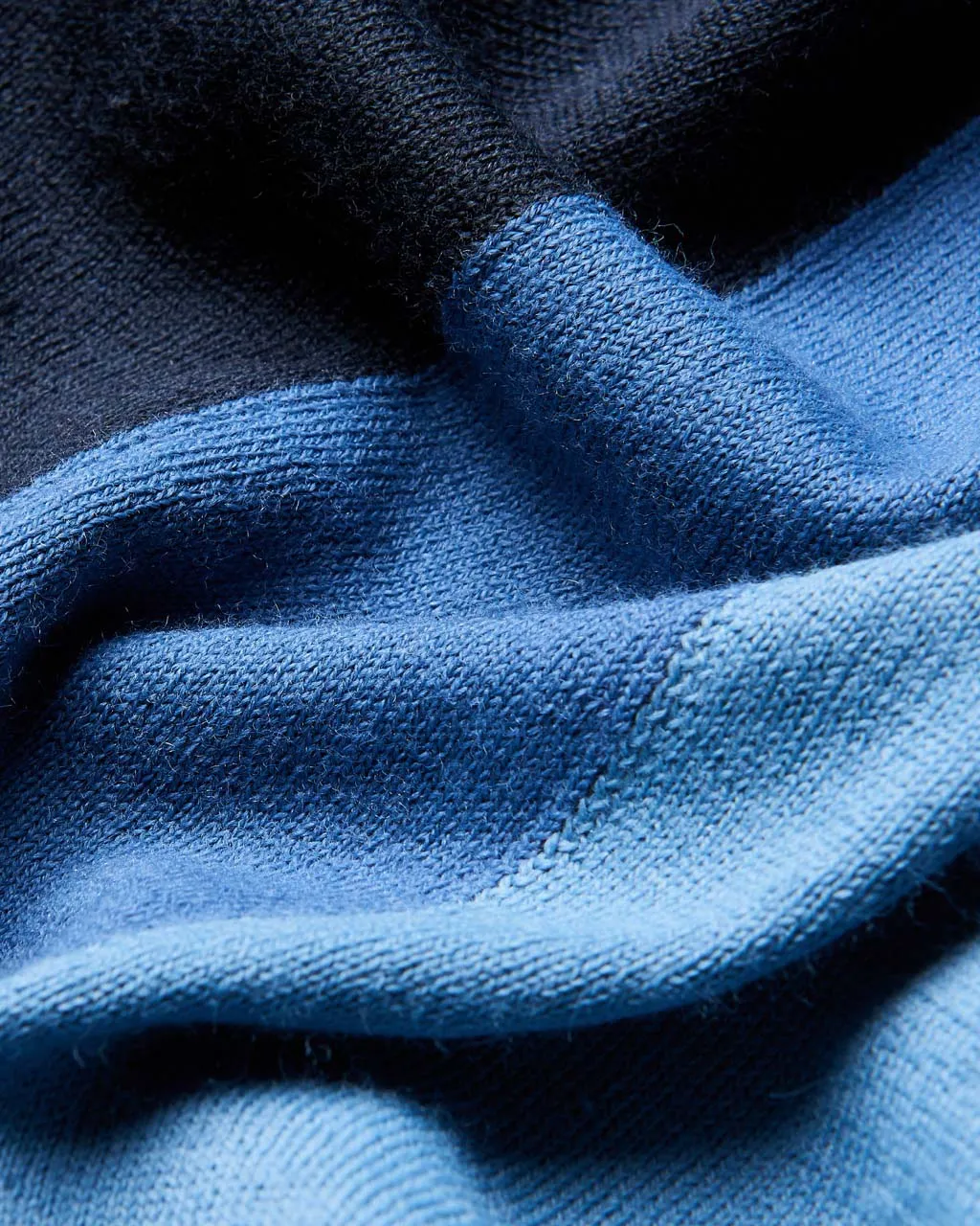 Block Stripe Merino Knit Polo - Dark Navy sold by Ben Sherman product image thumbnail 4