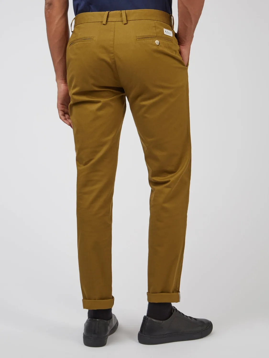 Signature Slim Stretch Chino Pant - Bronze sold by Ben Sherman product image thumbnail 2
