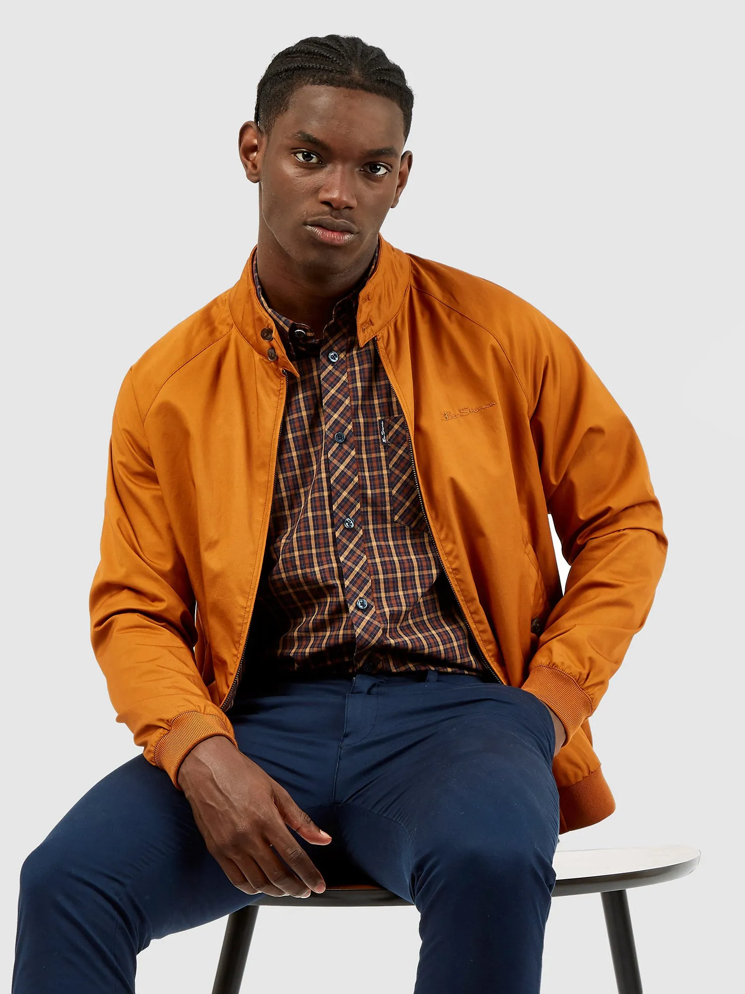 Signature House Check Short-Sleeve Shirt sold by Ben Sherman product image thumbnail 5