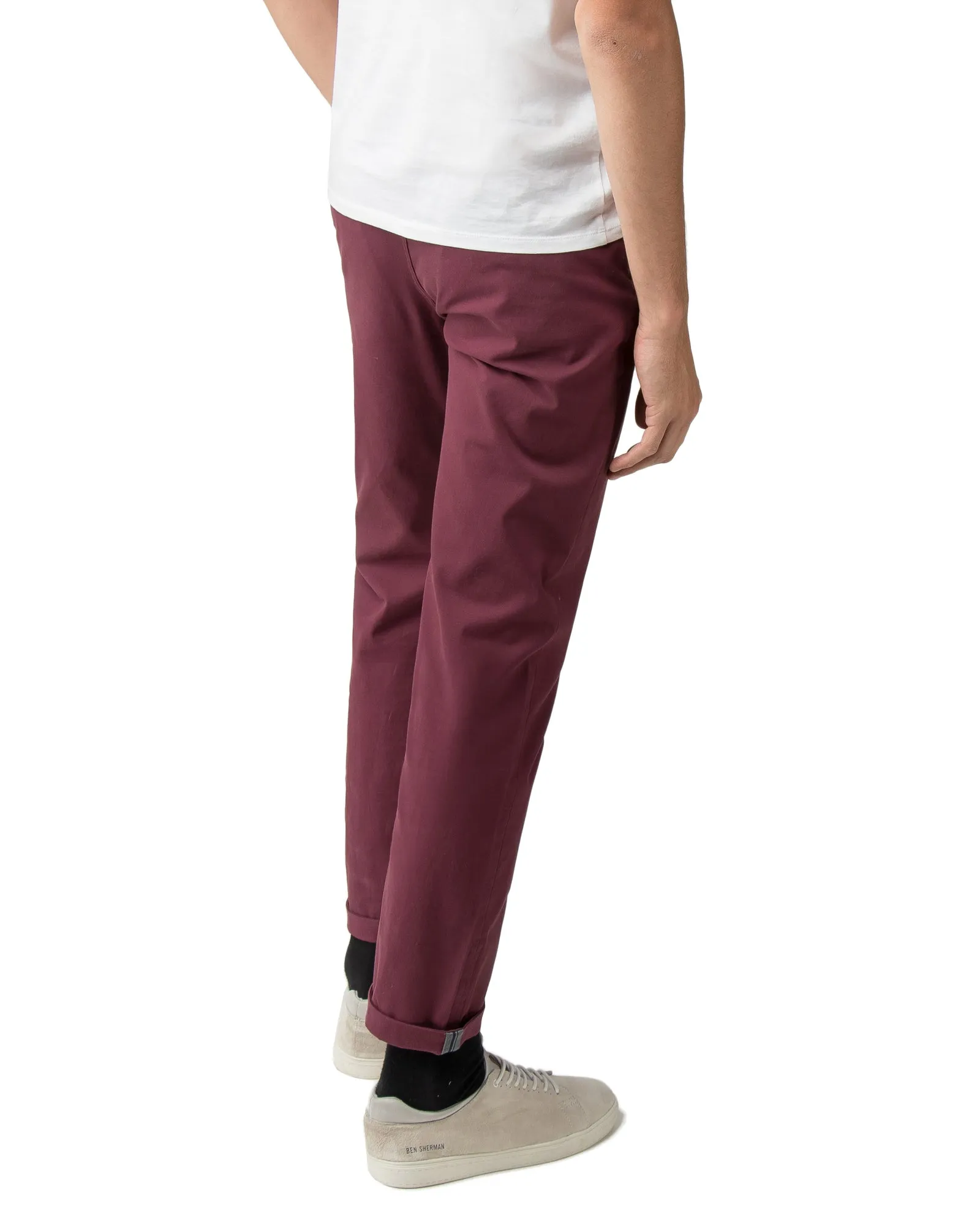 Slim Stretch Chino Pant - Tawny Port sold by Ben Sherman product image thumbnail 2
