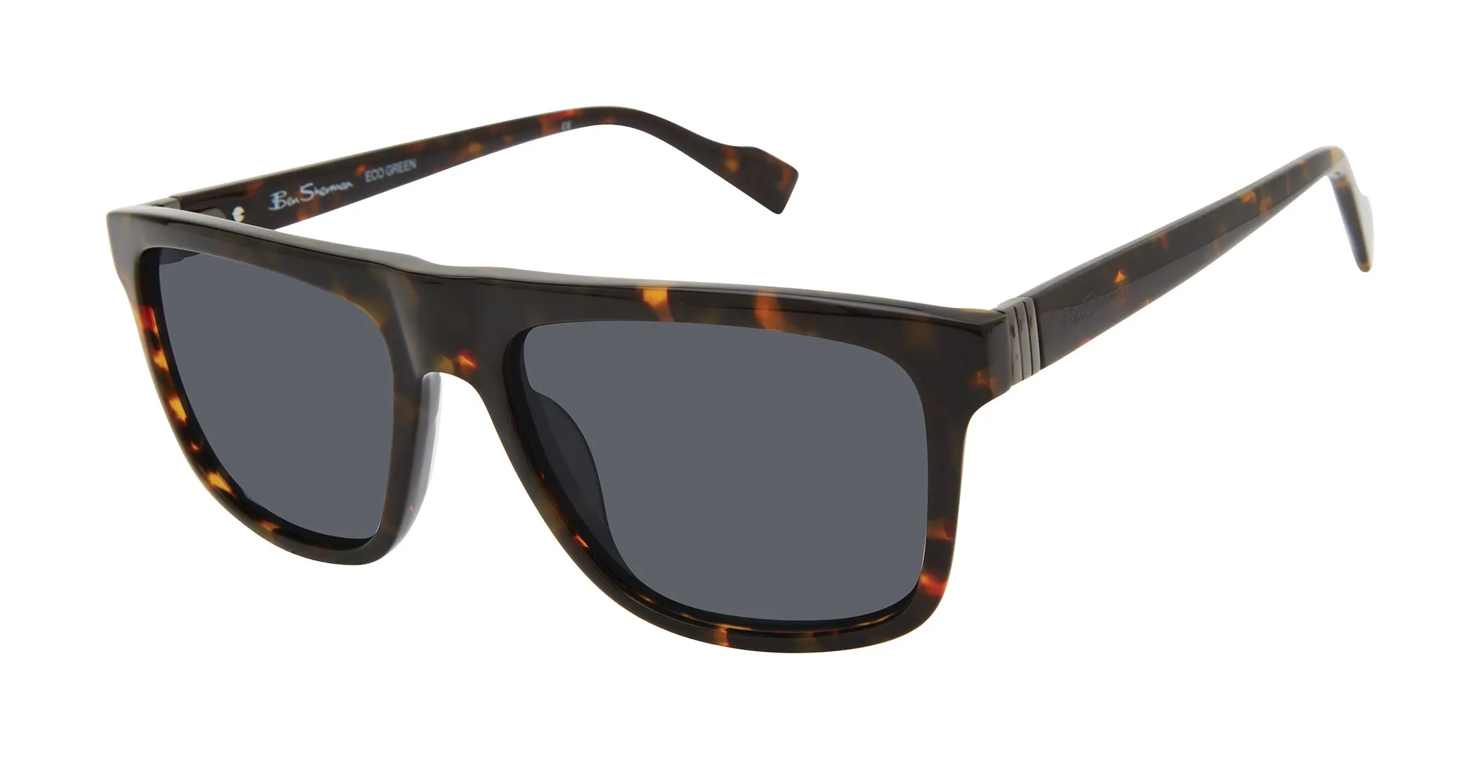 Kings Polarized Retro Square Sunglasses sold by Ben Sherman product image thumbnail 2