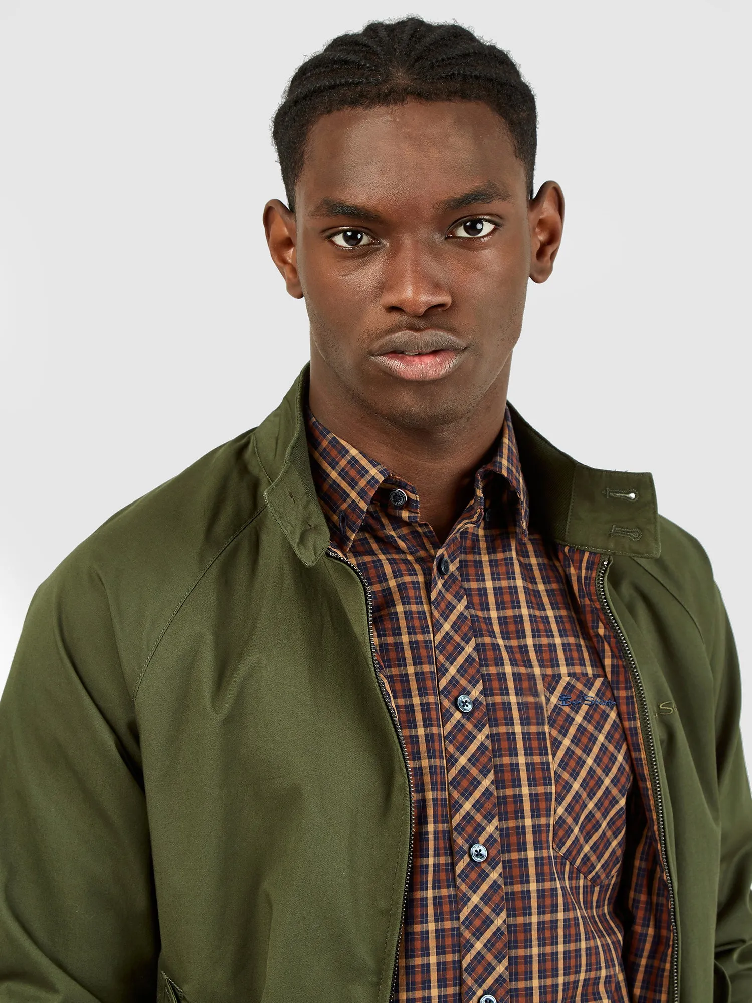Signature Long-Sleeve House Check Shirt sold by Ben Sherman product image thumbnail 2