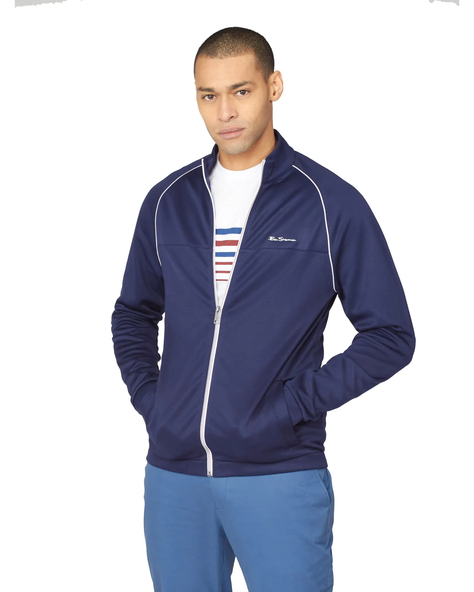 Sport Stripe Graphic Tee - White sold by Ben Sherman product image thumbnail 5