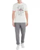 Tropical Union Jack Graphic Tee - White sold by Ben Sherman