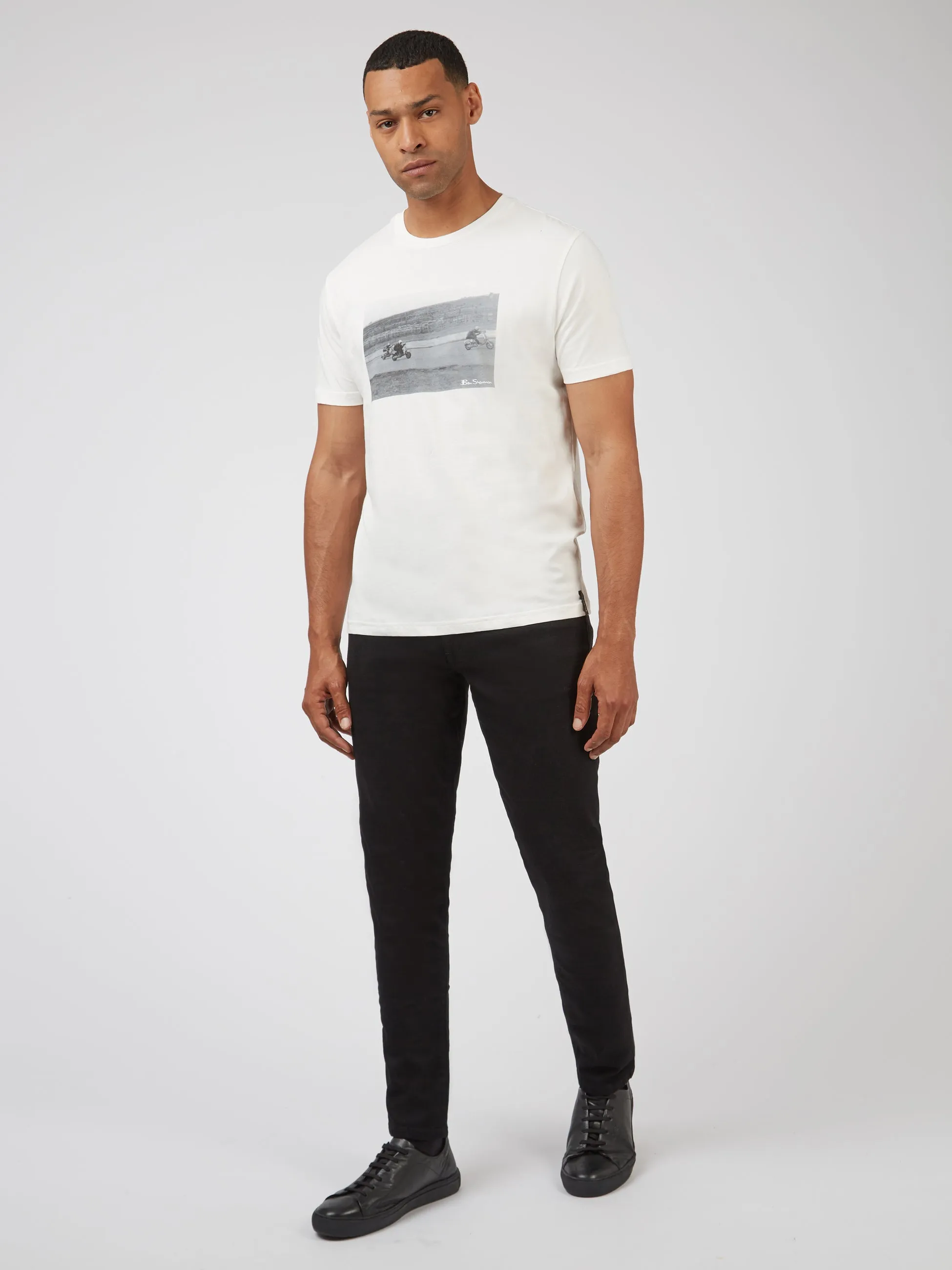 Organic Jersey Heritage Racing Graphic Tee sold by Ben Sherman product image thumbnail 4