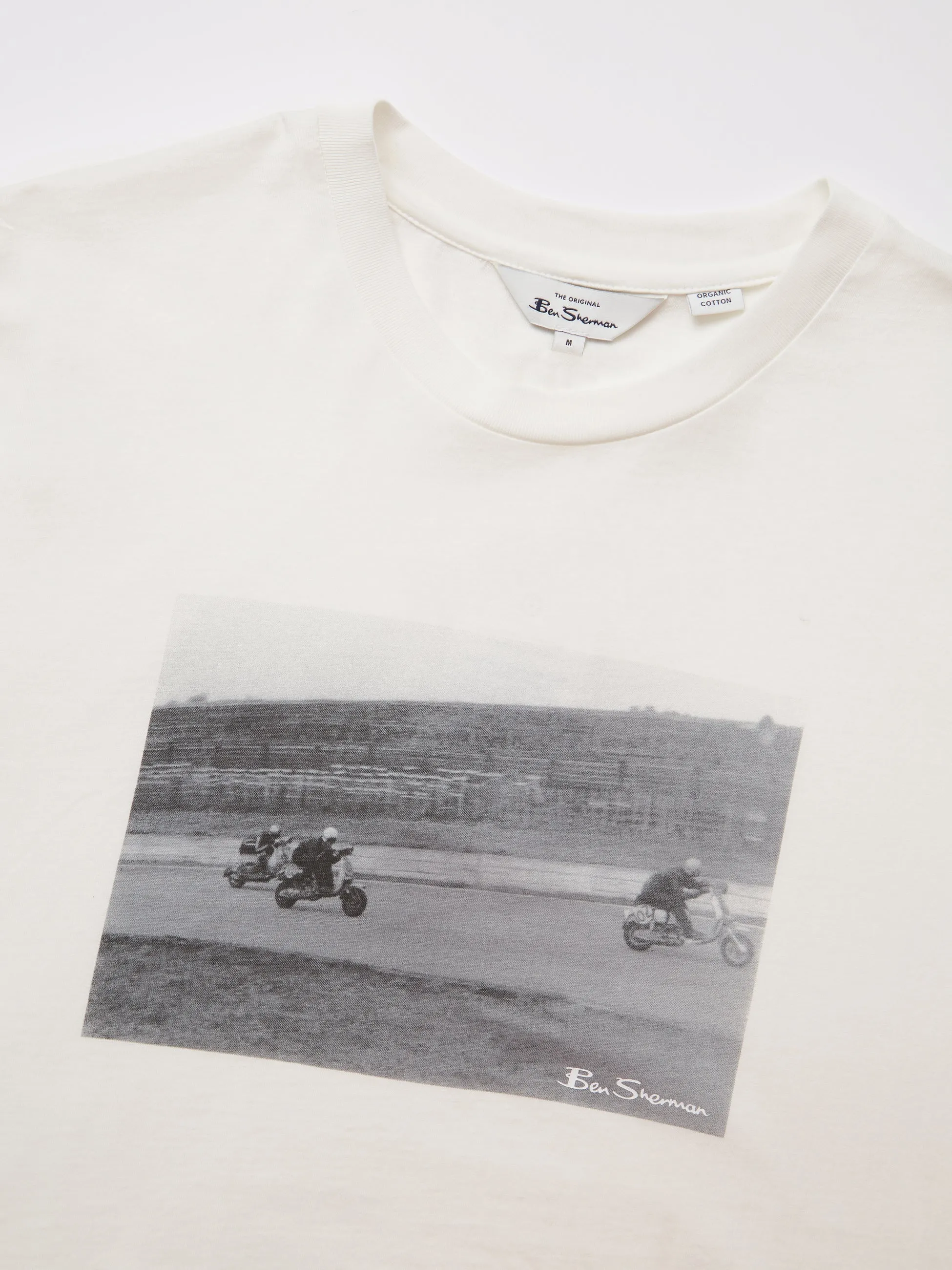 Organic Jersey Heritage Racing Graphic Tee sold by Ben Sherman product image thumbnail 3