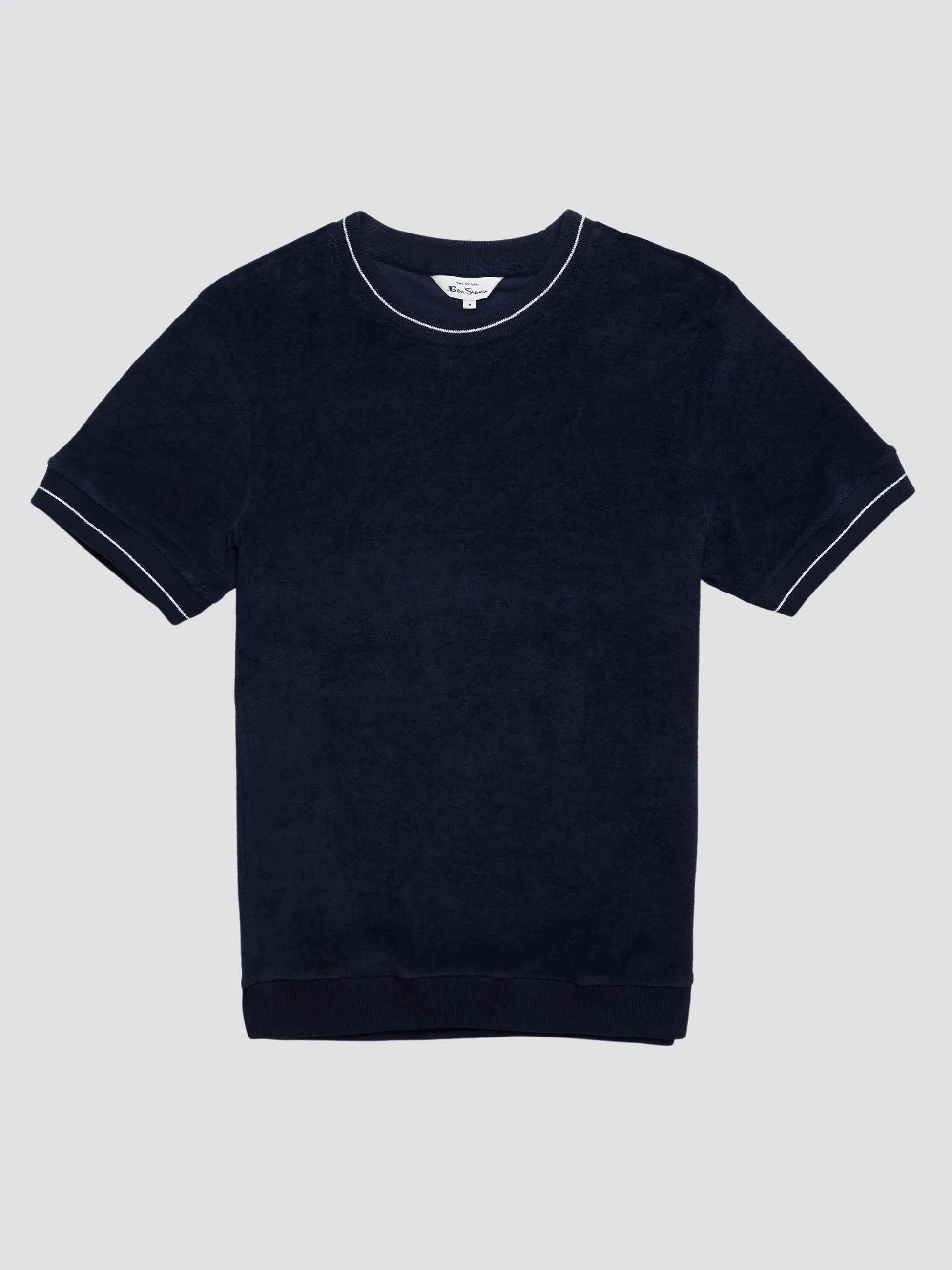 B by Ben Sherman Toweling-Texture Tee - Marine sold by Ben Sherman product image thumbnail 5