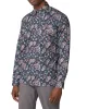 Long-Sleeve Multi-Color Paisley Shirt - Dark Navy sold by Ben Sherman