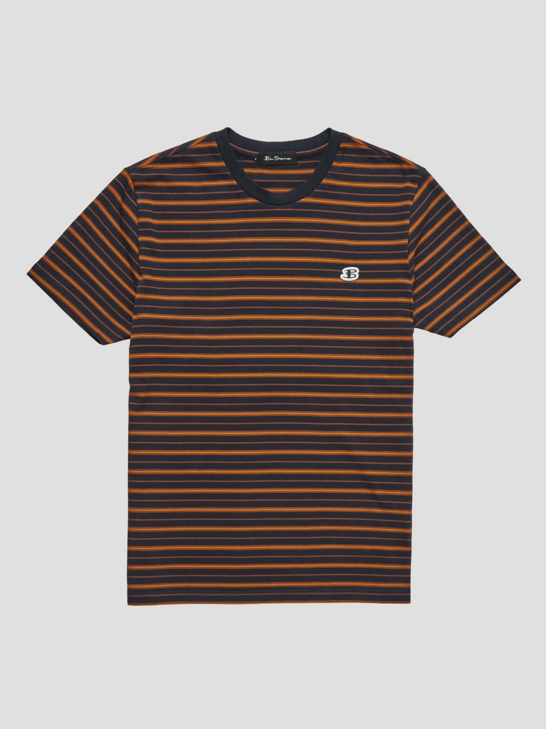 B by Ben Sherman Jersey Striped Tee - Midnight sold by Ben Sherman product image thumbnail 3