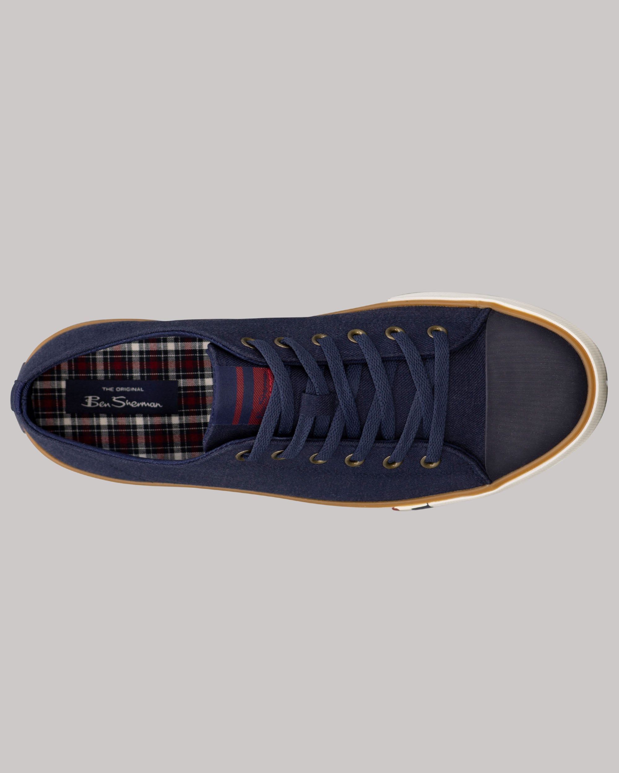 Hadley Lo Sneaker - Navy sold by Ben Sherman product image thumbnail 4