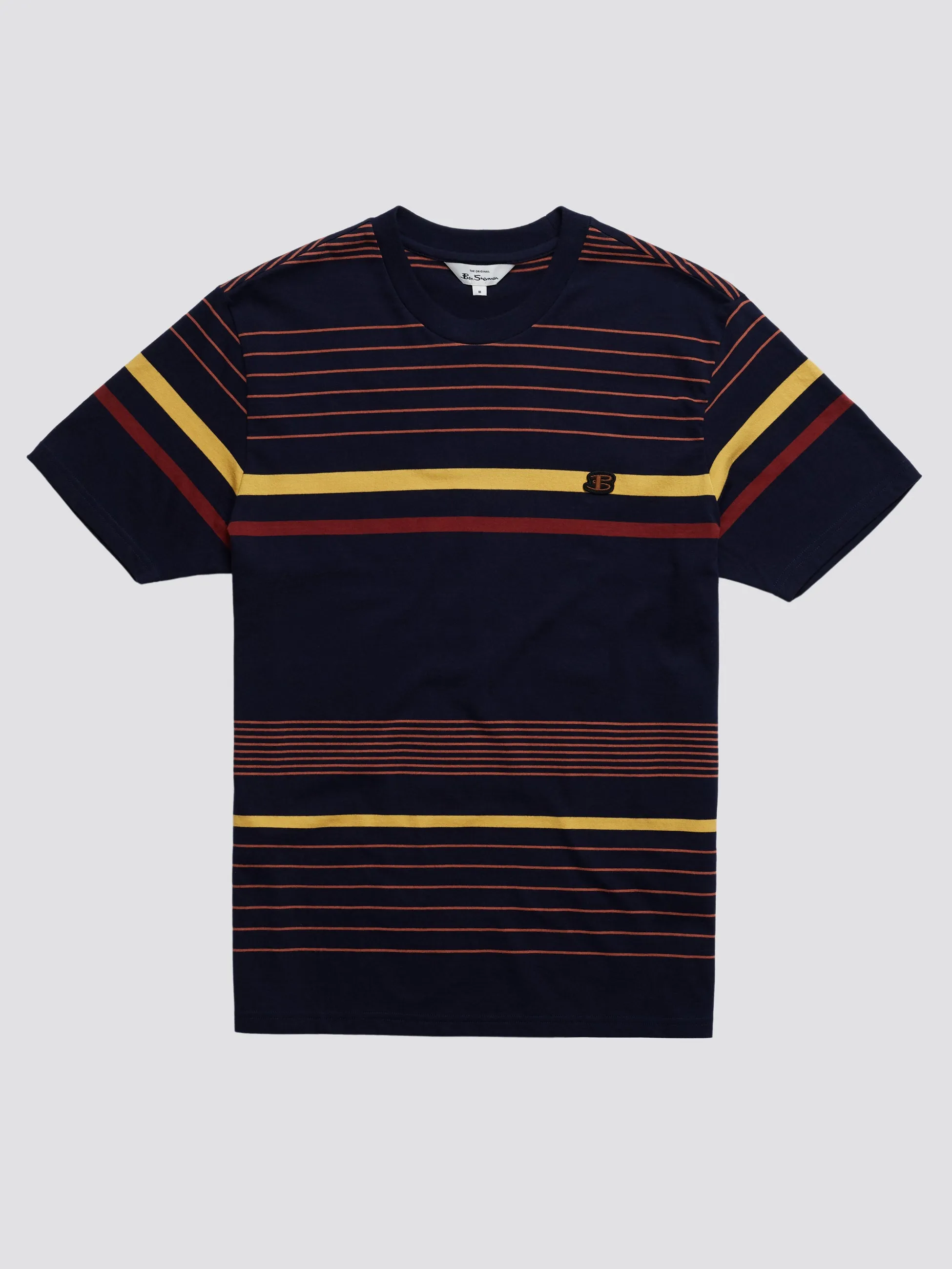B by Ben Sherman Engineered Stripe Tee - Marine sold by Ben Sherman product image thumbnail 5