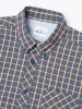 Signature House Check Short-Sleeve Shirt - Wedgewood Blue sold by Ben Sherman