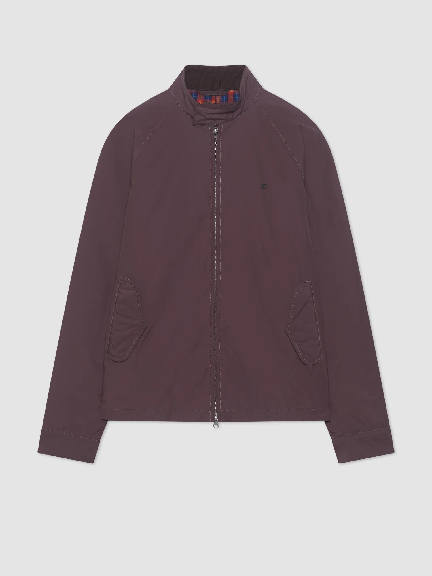 The Original Quilted Harrington Jacket - Merlot sold by Ben Sherman product image thumbnail 4