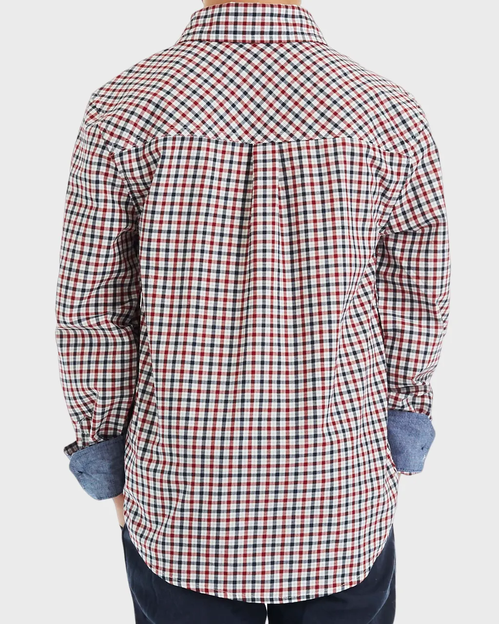 Boys Plaid Button-Down Shirt (Sizes 4-7) sold by Ben Sherman product image thumbnail 2