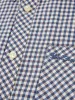 Signature Short-Sleeve Gingham Shirt - Persian Blue sold by Ben Sherman