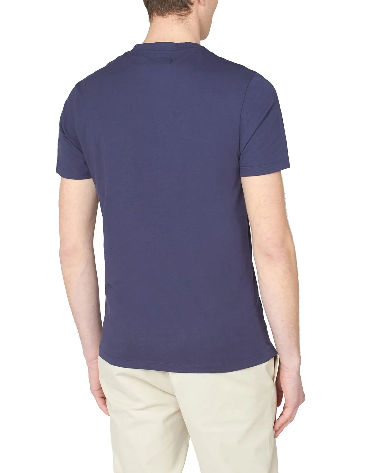 Team GB Men's Pin Badge Graphic Tee - Midnight sold by Ben Sherman product image thumbnail 3