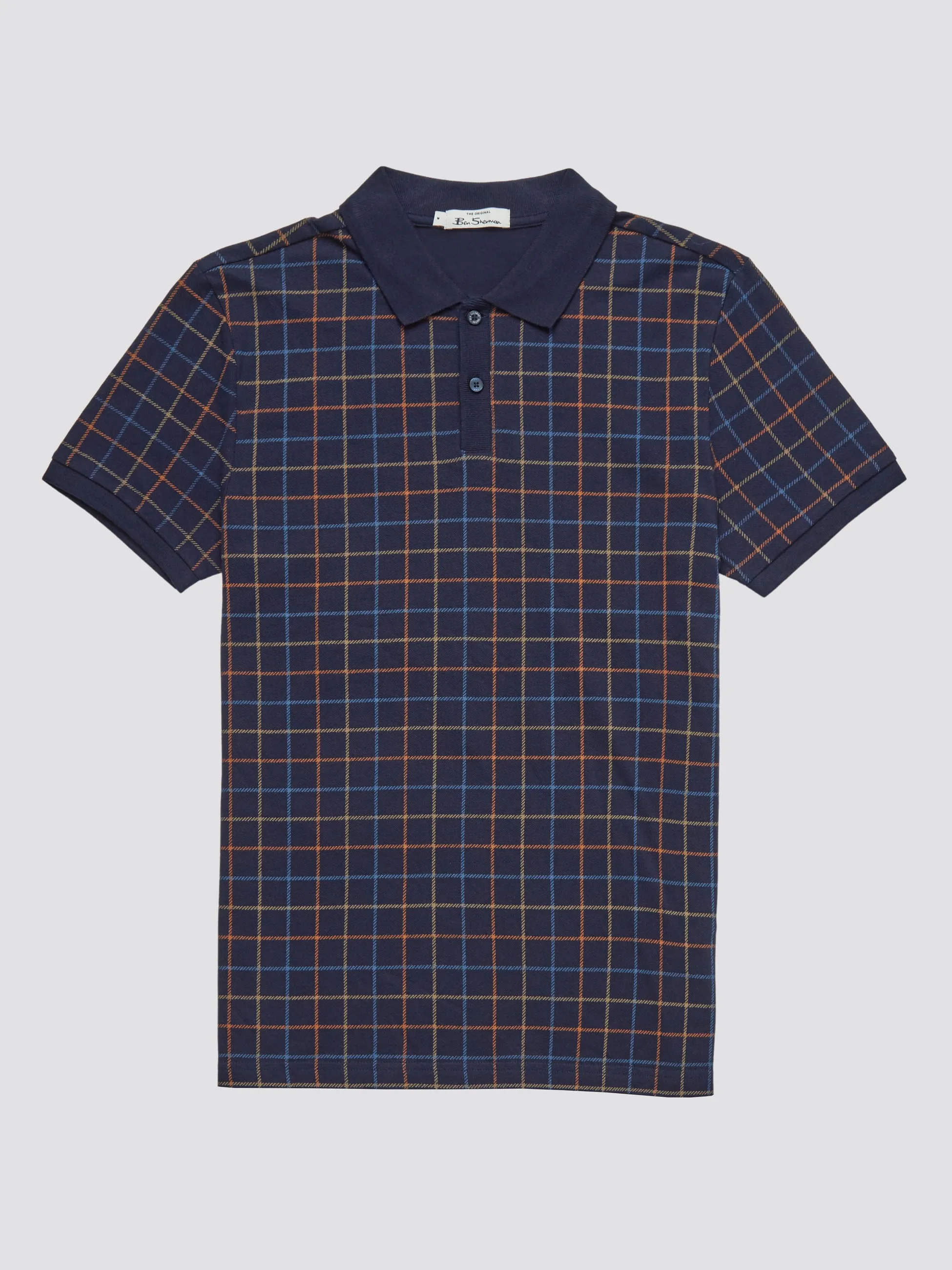 B by Ben Sherman Tattersall Check Polo sold by Ben Sherman product image thumbnail 2