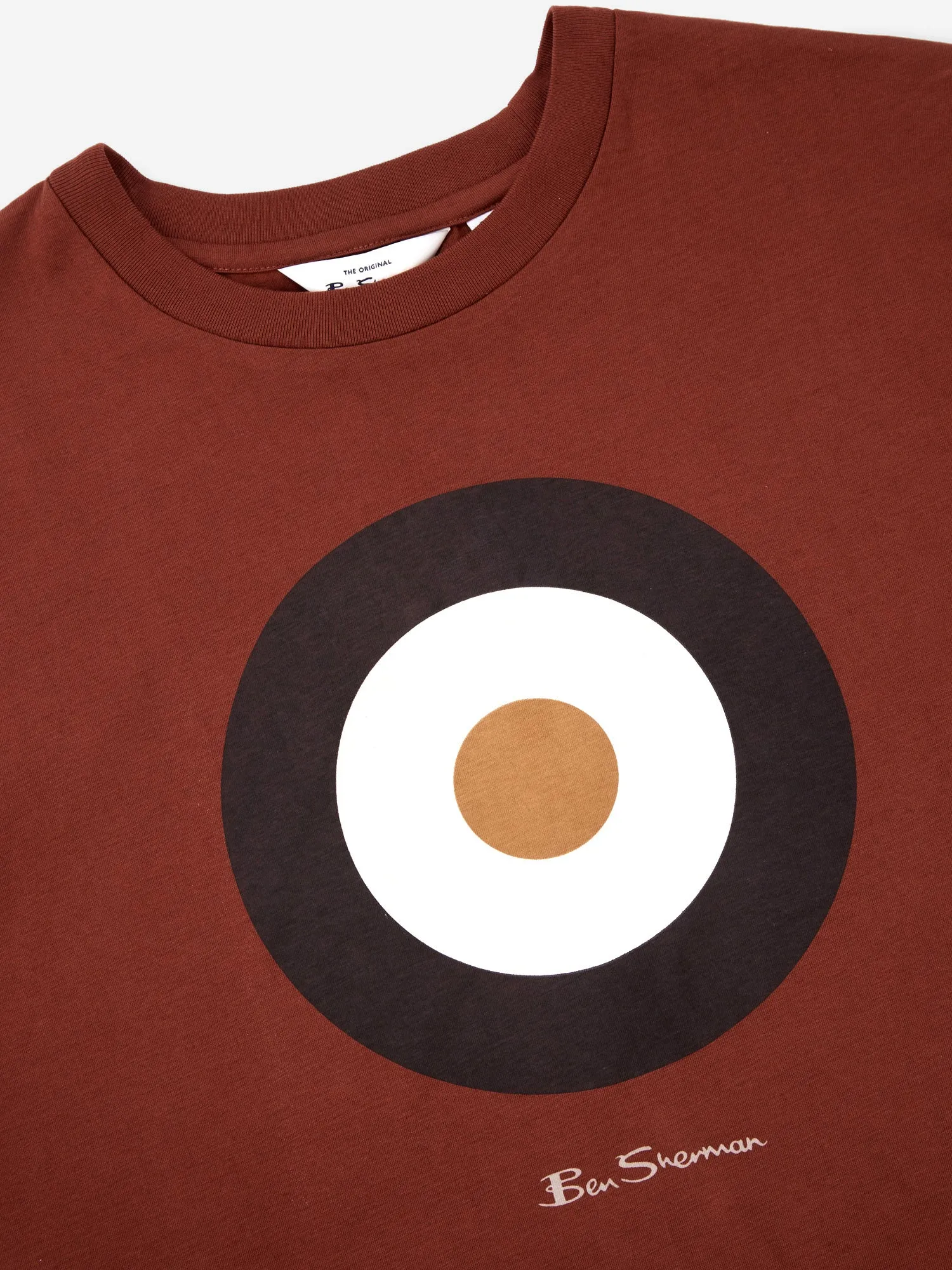 Signature Target Tee - Dark Orange sold by Ben Sherman product image thumbnail 4