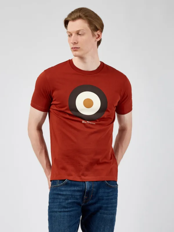 Signature Target Tee - Dark Orange sold by Ben Sherman