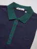 Vintage Colorblock Sport Polo - Marine sold by Ben Sherman