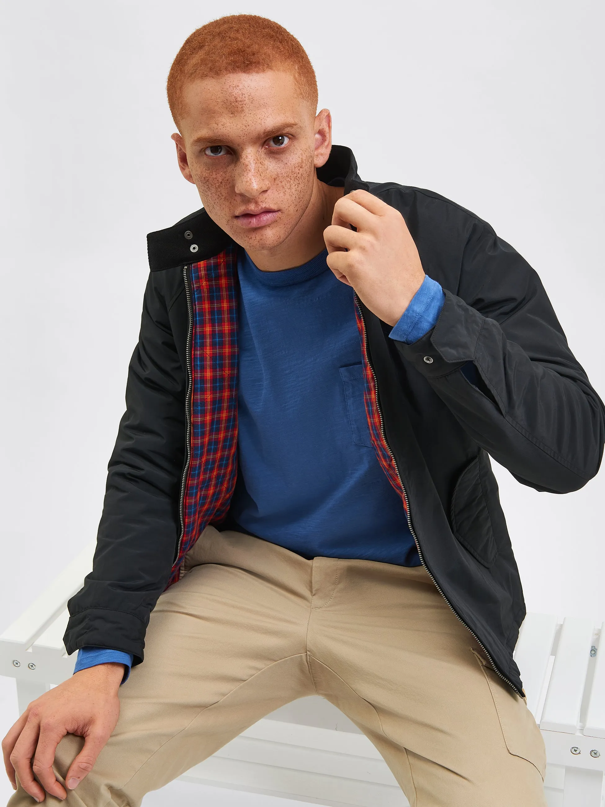The Original Quilted Harrington Jacket - Black sold by Ben Sherman product image thumbnail 2