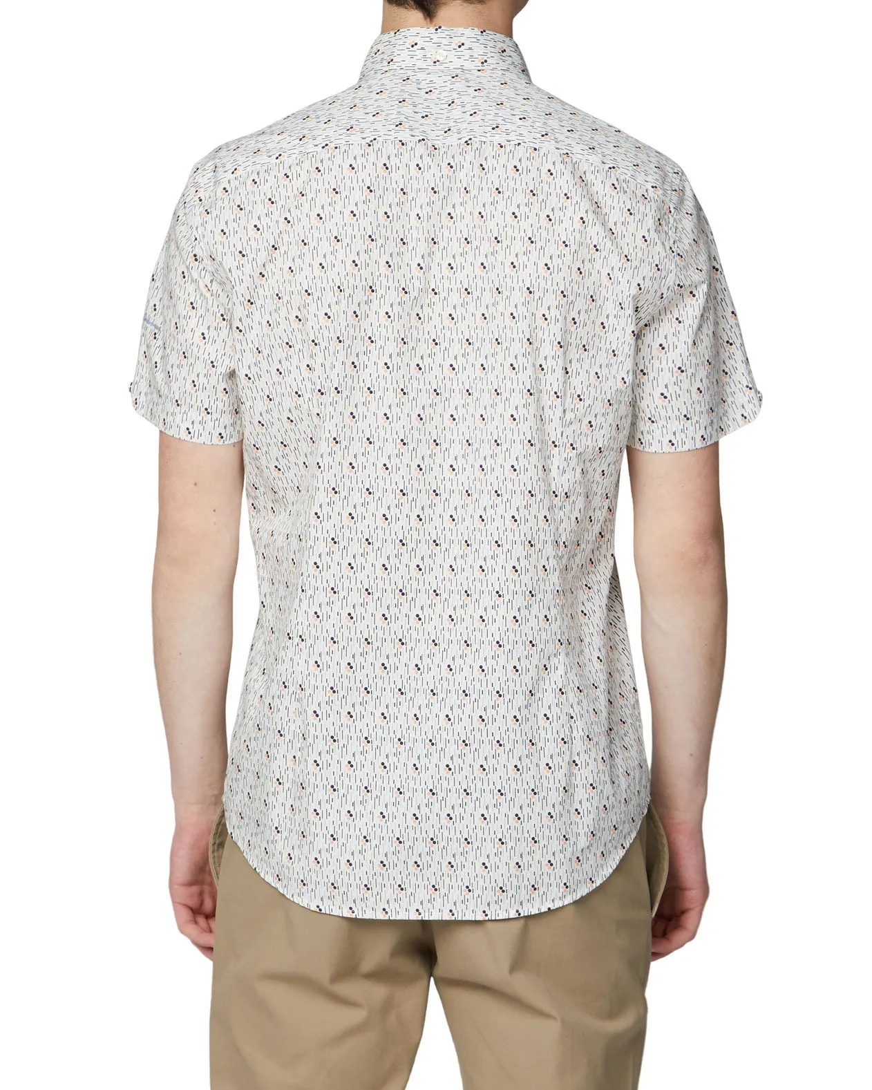 Short-Sleeve Digi Print Shirt - Snow White sold by Ben Sherman product image thumbnail 2