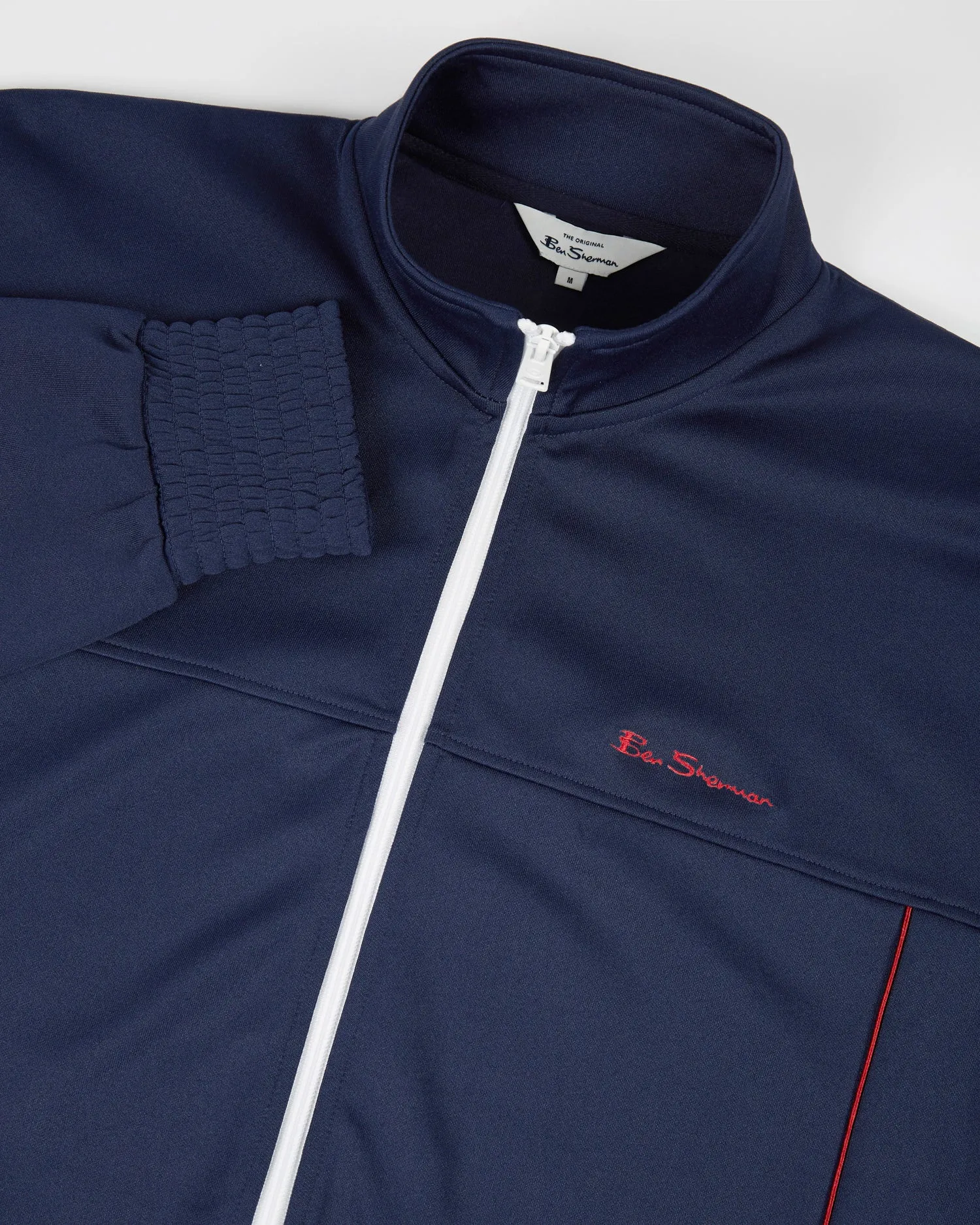 Tricot Funnel-Neck Zip-Through Jacket - Marine sold by Ben Sherman product image thumbnail 5