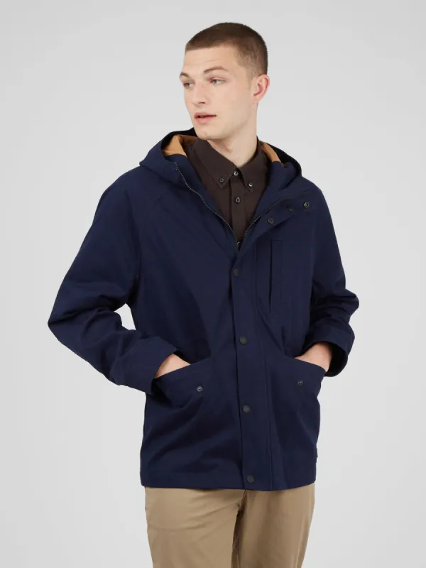 Hooded Anorak Jacket - Marine sold by Ben Sherman