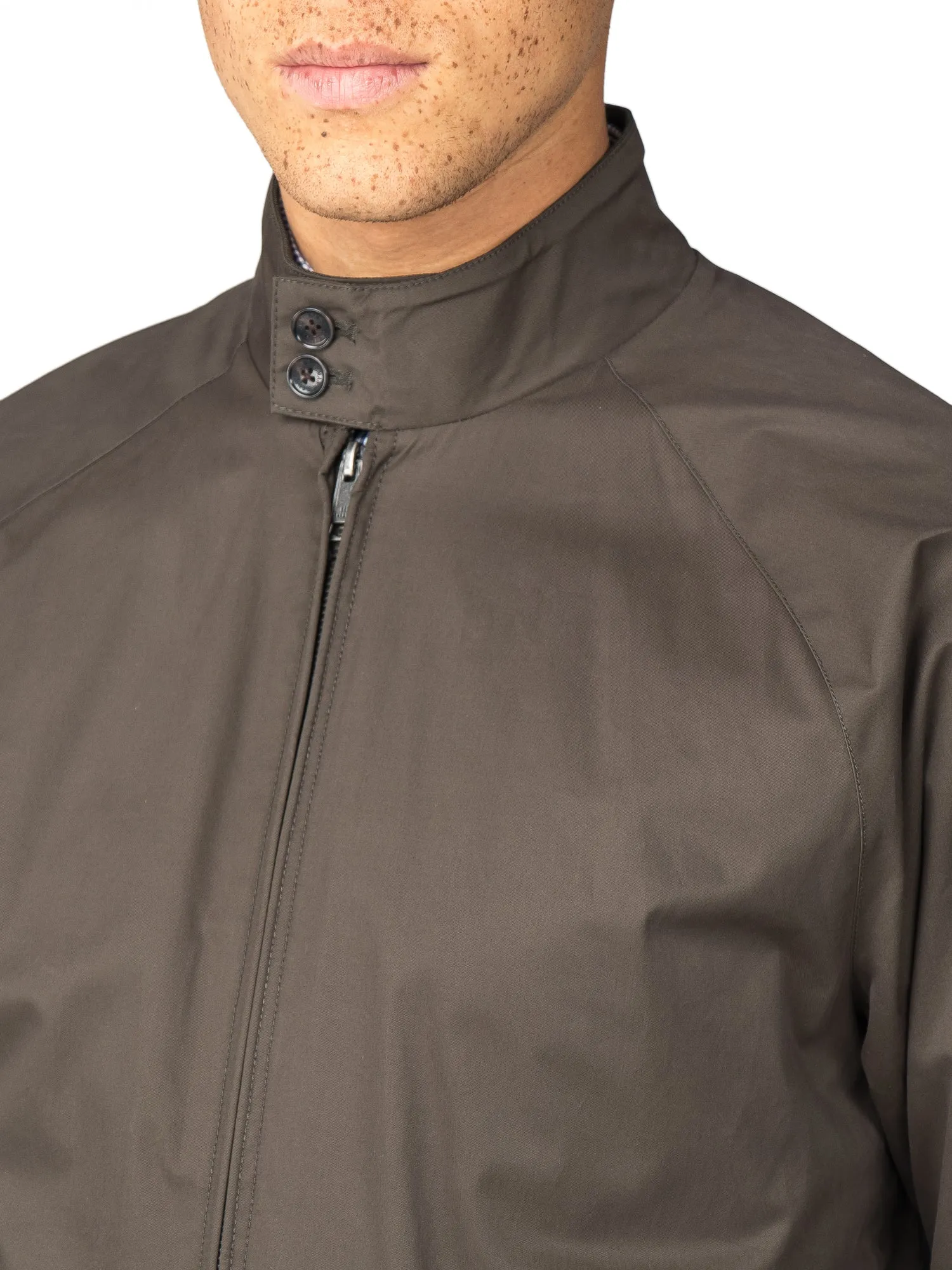 Harrington Jacket - Dark Green sold by Ben Sherman product image thumbnail 2